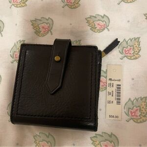 Madewell Black Leather Wallet